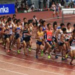 日本陸上競技選手権大会の競技写真