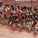 日本陸上競技選手権大会の競技写真