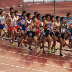 日本陸上競技選手権大会の競技写真