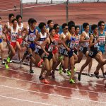 日本陸上競技選手権大会の競技写真