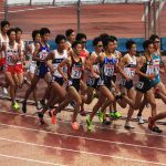 日本陸上競技選手権大会の競技写真