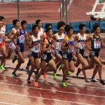日本陸上競技選手権大会の競技写真