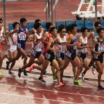 日本陸上競技選手権大会の競技写真