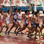 日本陸上競技選手権大会の競技写真