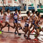 日本陸上競技選手権大会の競技写真