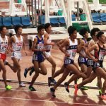 日本陸上競技選手権大会の競技写真