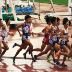 日本陸上競技選手権大会の競技写真