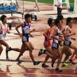 日本陸上競技選手権大会の競技写真