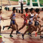 日本陸上競技選手権大会の競技写真