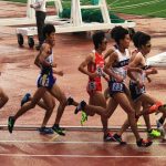 日本陸上競技選手権大会の競技写真