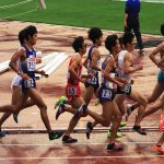 日本陸上競技選手権大会の競技写真