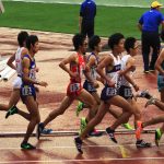 日本陸上競技選手権大会の競技写真