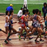 日本陸上競技選手権大会の競技写真