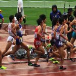 日本陸上競技選手権大会の競技写真