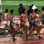 日本陸上競技選手権大会の競技写真