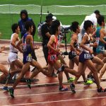 日本陸上競技選手権大会の競技写真