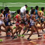 日本陸上競技選手権大会の競技写真