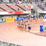 日本陸上競技選手権大会の競技写真