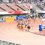 日本陸上競技選手権大会の競技写真