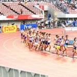 日本陸上競技選手権大会の競技写真