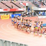 日本陸上競技選手権大会の競技写真