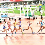 日本陸上競技選手権大会の競技写真