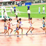 日本陸上競技選手権大会の競技写真
