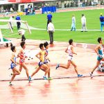 日本陸上競技選手権大会の競技写真