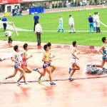 日本陸上競技選手権大会の競技写真