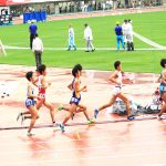 日本陸上競技選手権大会の競技写真