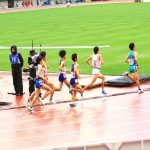 日本陸上競技選手権大会の競技写真