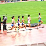 日本陸上競技選手権大会の競技写真