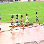 日本陸上競技選手権大会の競技写真