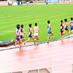 日本陸上競技選手権大会の競技写真