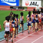 日本陸上競技選手権大会の競技写真