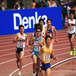 日本陸上競技選手権大会の競技写真