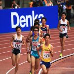 日本陸上競技選手権大会の競技写真