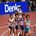 日本陸上競技選手権大会の競技写真