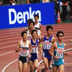 日本陸上競技選手権大会の競技写真