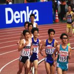 日本陸上競技選手権大会の競技写真