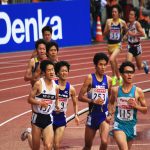 日本陸上競技選手権大会の競技写真