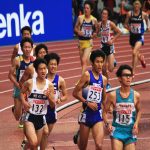 日本陸上競技選手権大会の競技写真