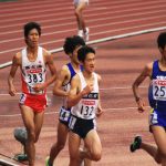 日本陸上競技選手権大会の競技写真