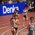 日本陸上競技選手権大会の競技写真