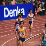 日本陸上競技選手権大会の競技写真