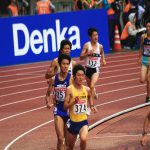 日本陸上競技選手権大会の競技写真
