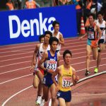 日本陸上競技選手権大会の競技写真