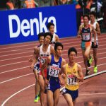 日本陸上競技選手権大会の競技写真