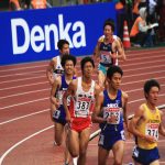 日本陸上競技選手権大会の競技写真