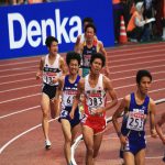 日本陸上競技選手権大会の競技写真